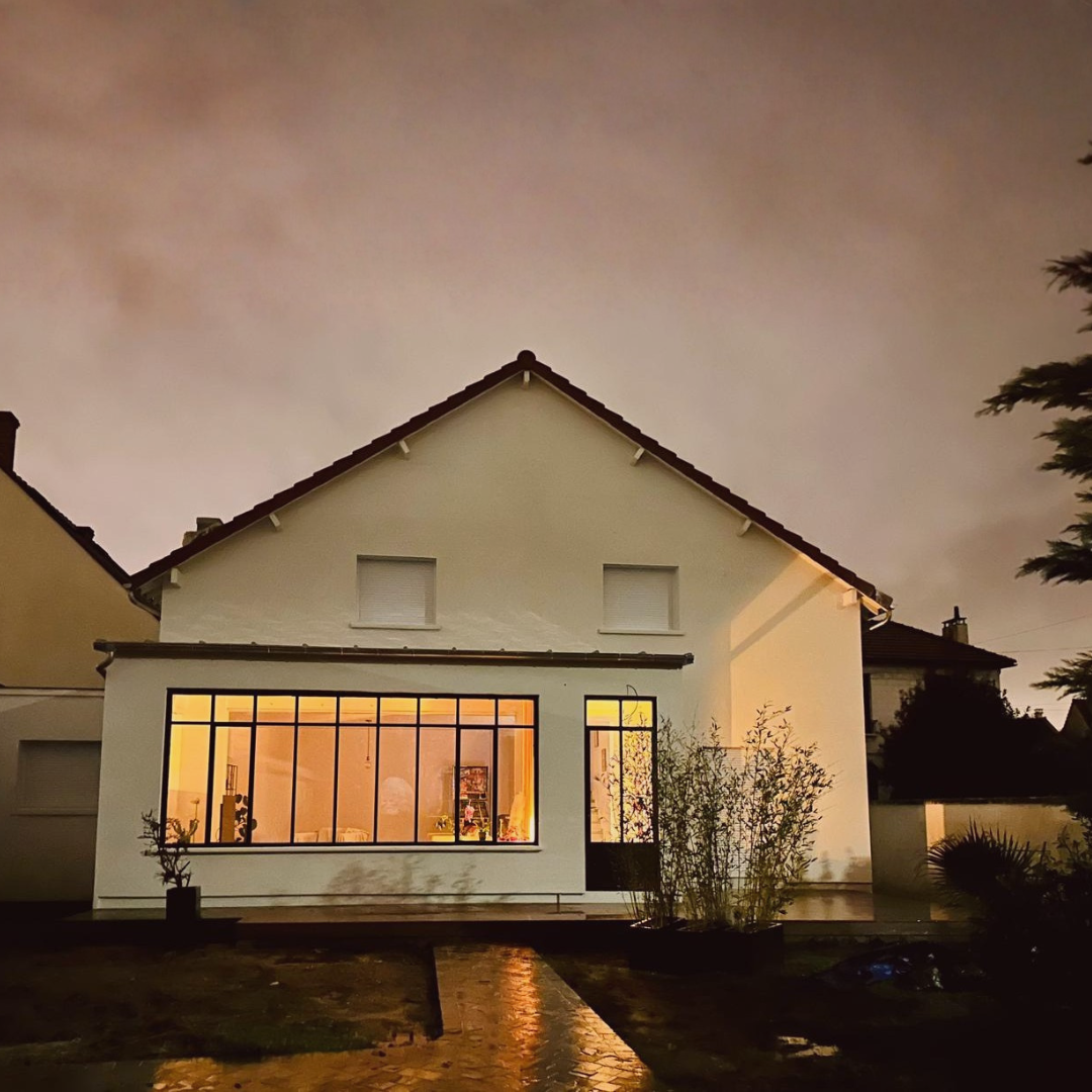 Extension, surélévation, isolation extérieure et création de terrasse à Champigny-sur-Marne (94)