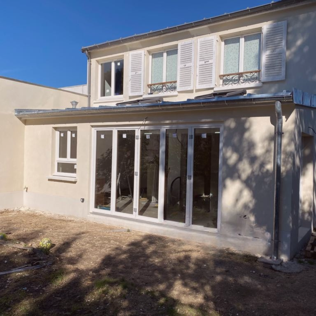 Extension de maison de 25 m² avec toit-terrasse à Chatou (78)