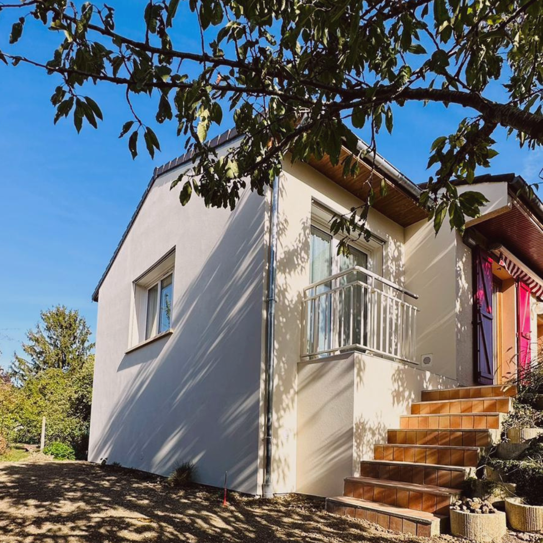 Extension de maison sur deux niveaux à Cormeilles-en-Parisis
